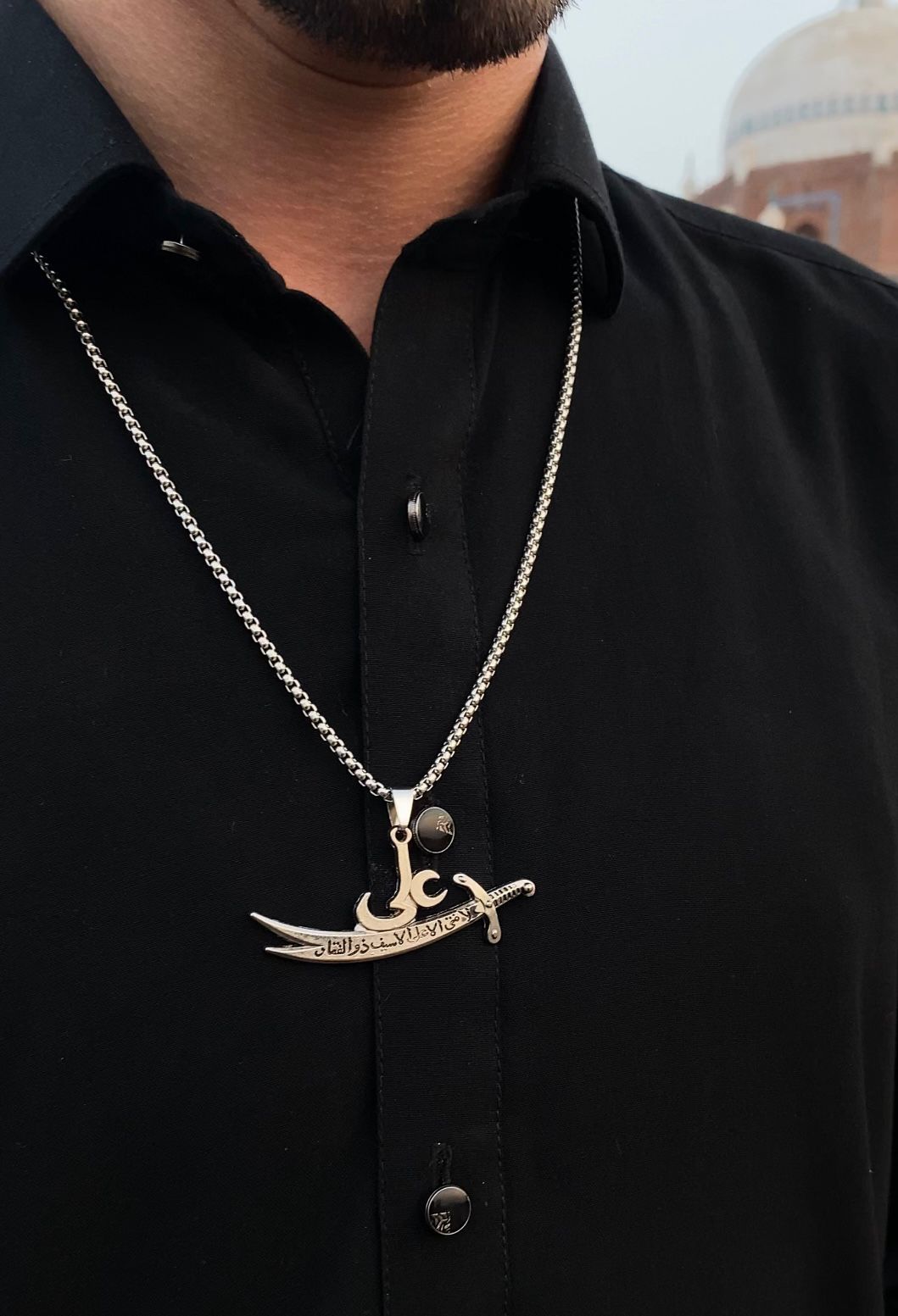 Beautifull Zulfiqar Necklace (MA001)