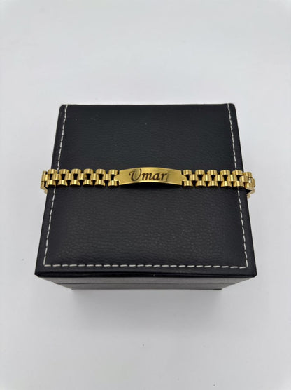 Beautifull Engraved Name Bracelet