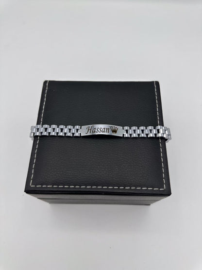 Beautifull Engraved Name Bracelet