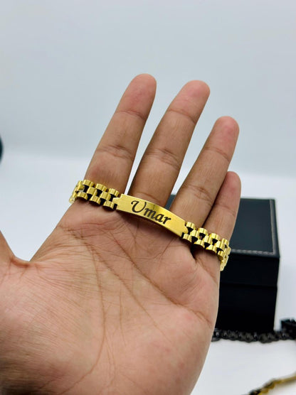 Beautifull Engraved Name Bracelet