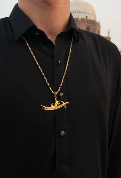 Beautifull Zulfiqar Necklace (MA001)